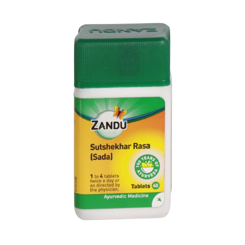 Picture of Zandu Sutshekhar Rasa (Sada) - 40 tabs