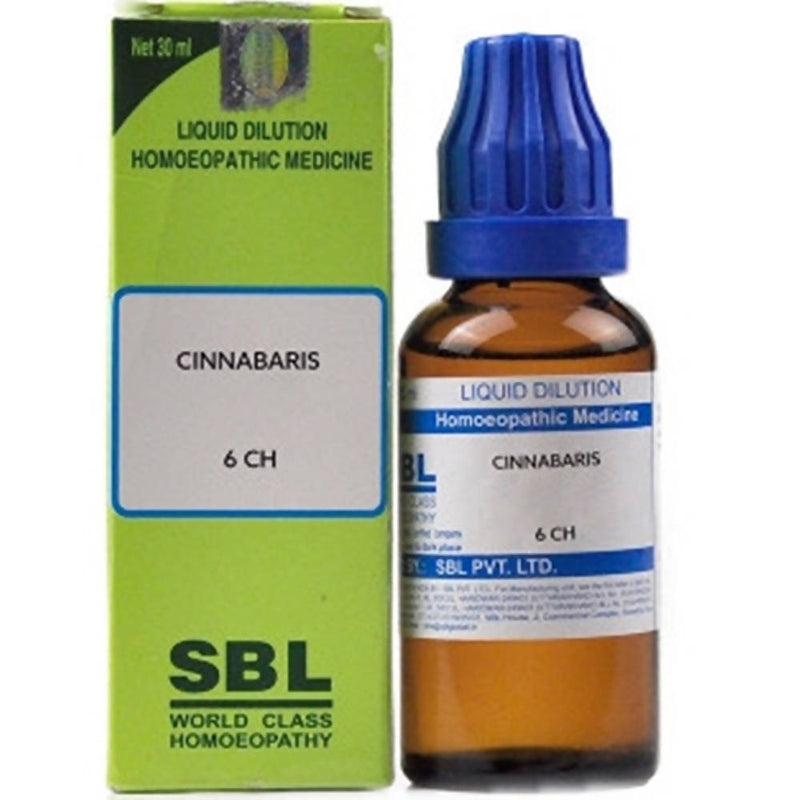 Picture of SBL Homeopathy Cinnabaris Dilution - 30 ml