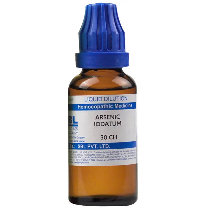 Picture of SBL Homeopathy Arsenic Iodatum Dilution - 30 ml