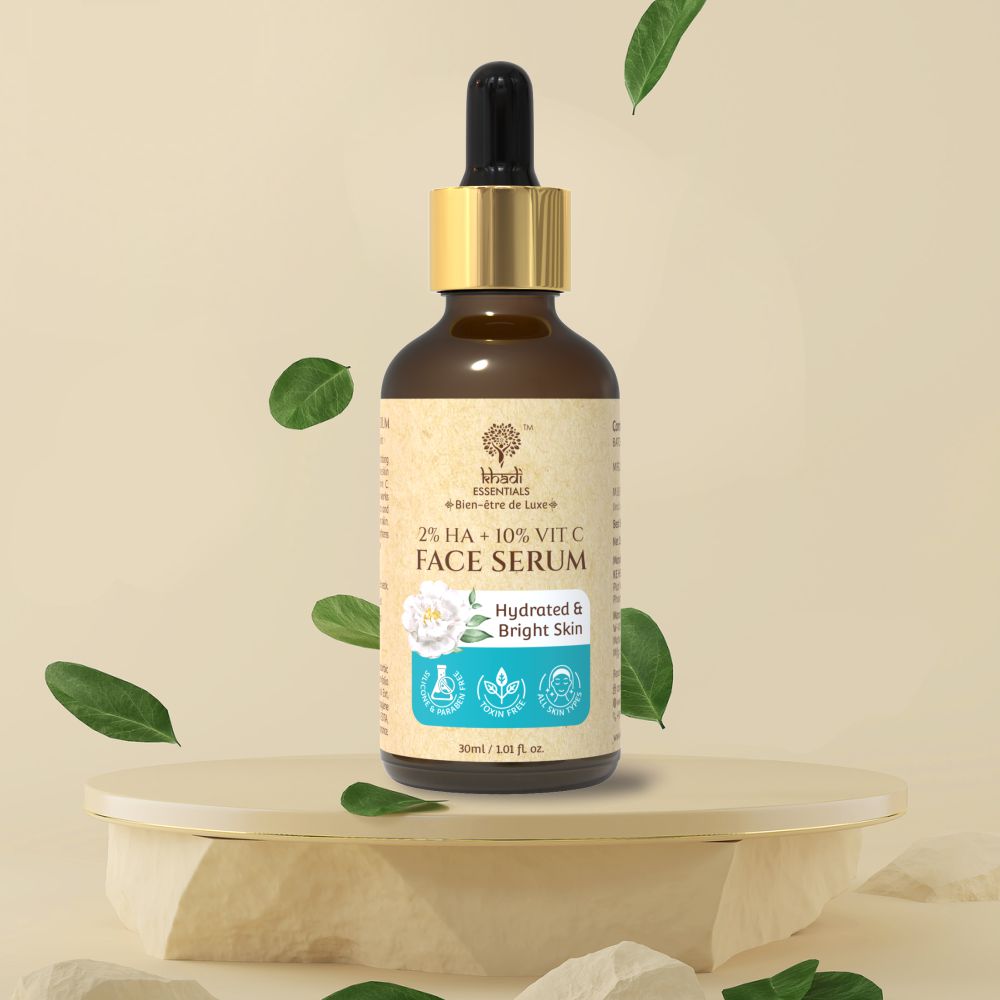 Picture of Khadi Essentials HA & Vitamin C Face Serum - 30 ML