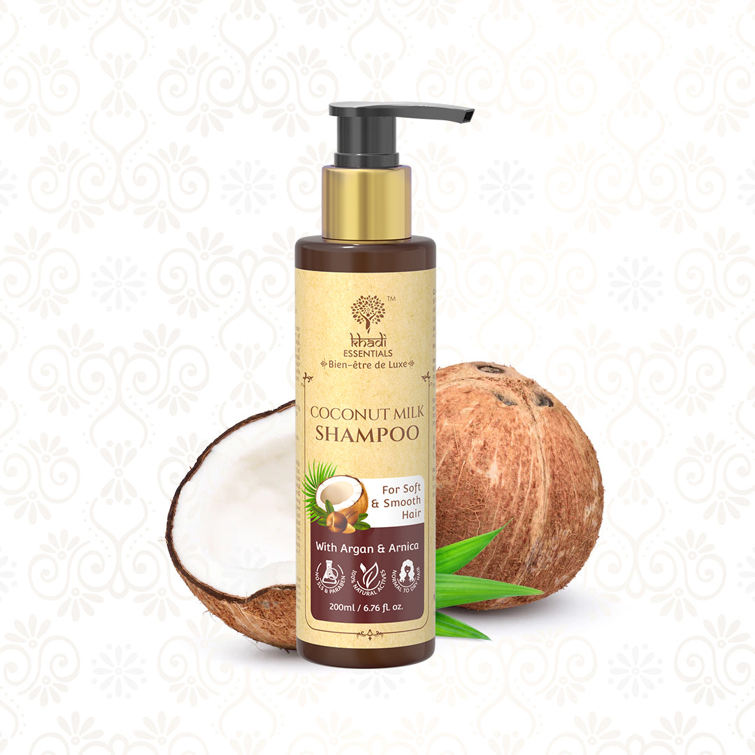 Picture of Khadi Essentials Coconut Milk Shampoo - 200 ML