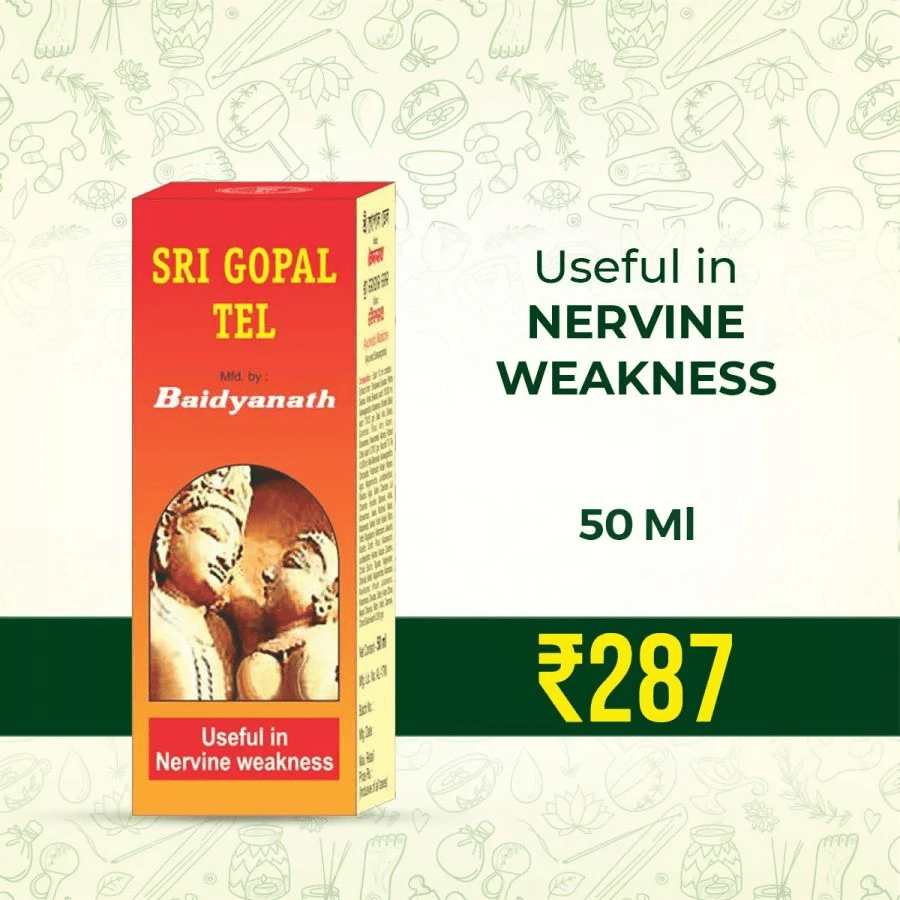Picture of BAIDYANATH SHRI GOPAL TEL 50ML