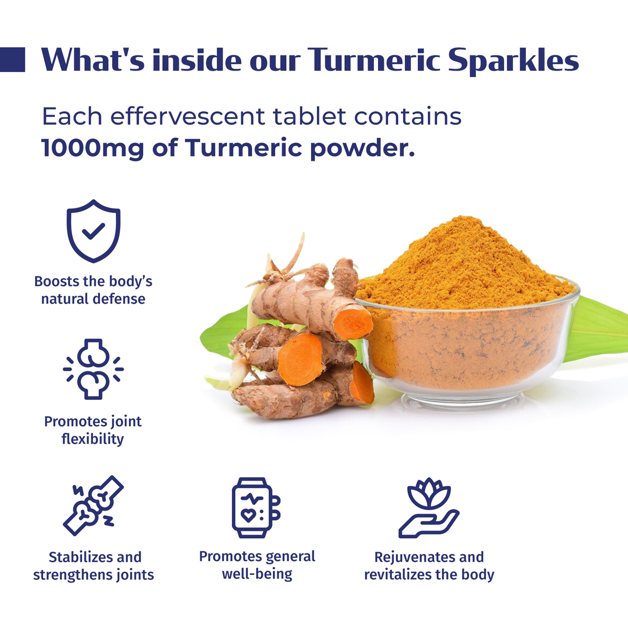 Picture of Kerala Ayurveda Turmeric Sparkles 10 Nos