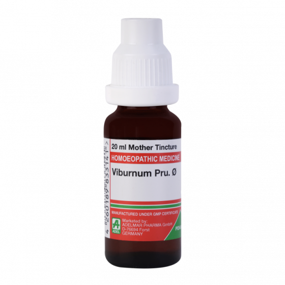Picture of ADEL Viburnum Pru Mother Tincture Q - 20 ml