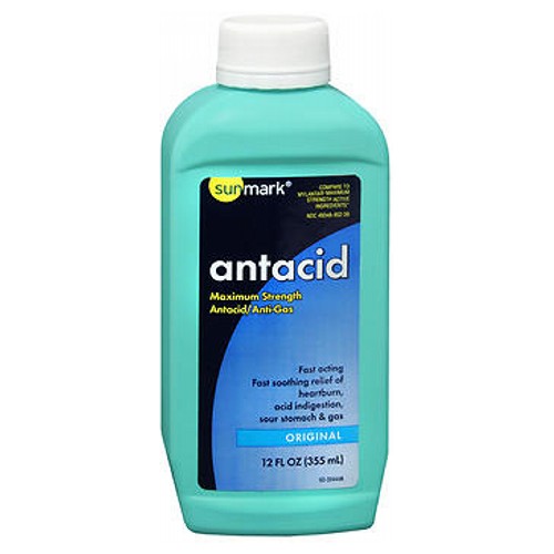 Picture of Sunmark Sunmark Antacid Liquid Maximum Strength