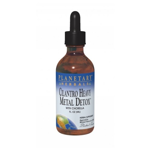 Picture of Planetary Herbals Cilantro Metal Detox Liquid with Chlorella