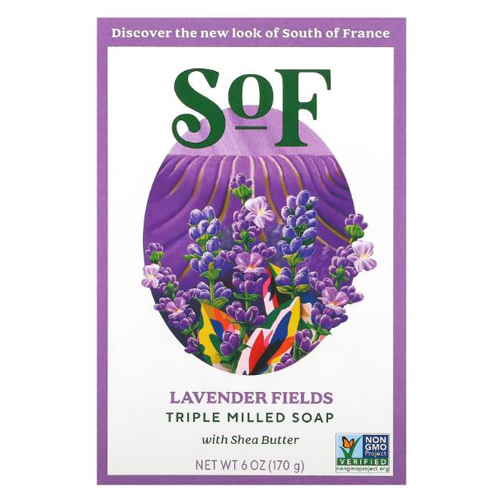 Picture of South Of France Soaps French Milled Oval Soap