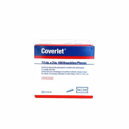 Picture of Coverlet Adhesive Strip Coverlet  1-1/2 X 3 Inch Fabric Knuckle Tan 