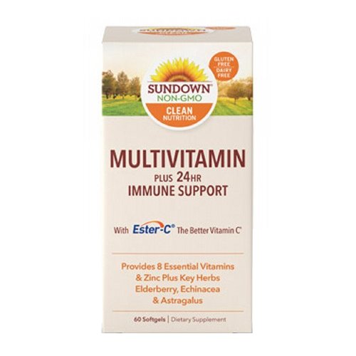 Picture of Sundown Naturals Sundown Naturals Multi + Daily Immune Support Softgels