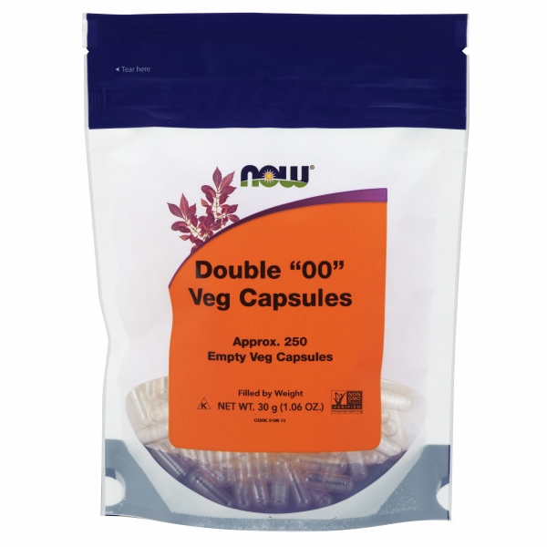 Picture of Now Foods Empty Vegetarian Capsules - 250 Capsules 