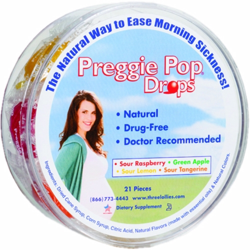 Picture of Three Lollies Preggie Pop Drops Container