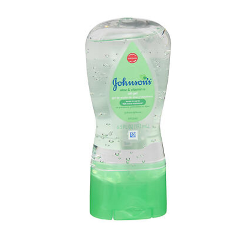 Picture of Johnson's Baby Oil Gel With Aloe Vitamin E 6.5 Oz - 192 ML
