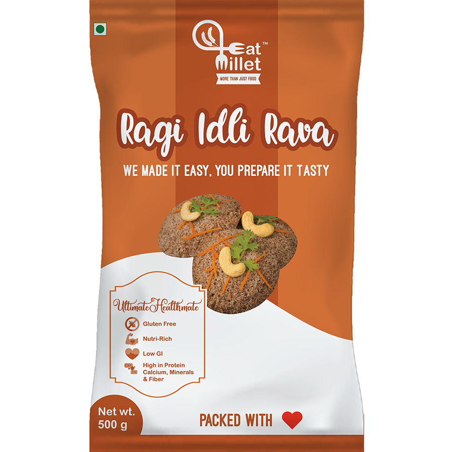 Picture of Eat Millet Ragi Idli Rava - 500g