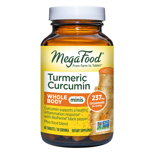 Picture of MegaFood Turmeric Curcumin Minis Whole Body