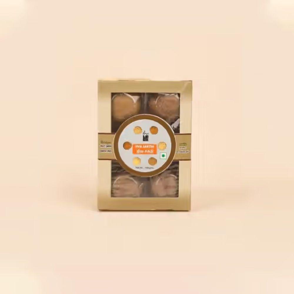 Picture of Isha Life Jiva Shakti Laddus. Millet and multigrain laddus (180gms). Pack of 6 laddus. Traditional Indian recipe. Energy booster. Protein rich.