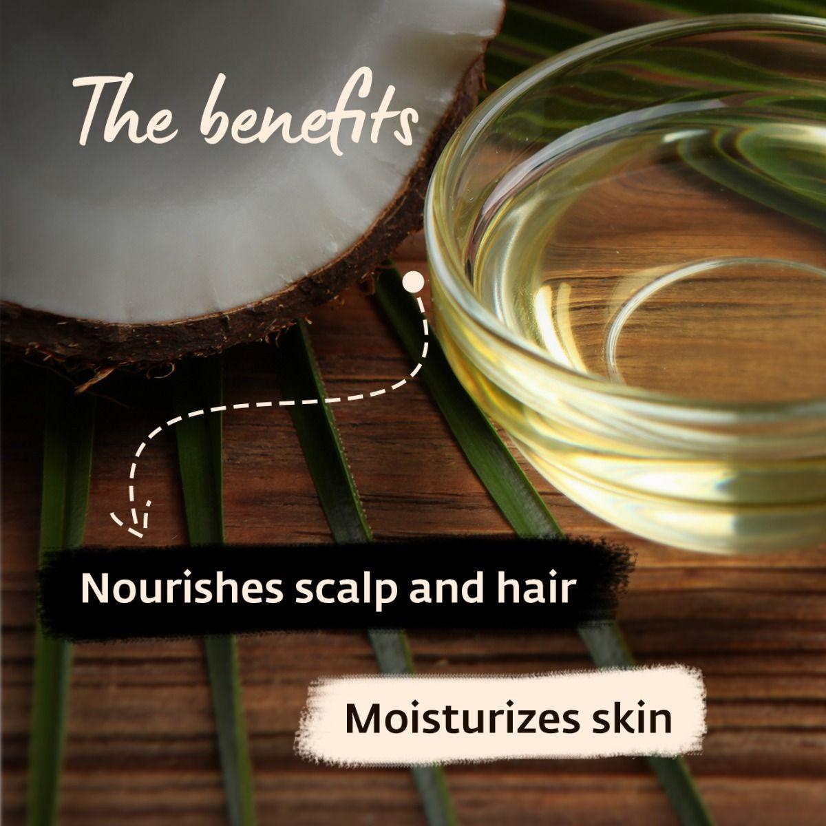 Picture of Isha Life Virgin coconut oil, Traditionally cold-pressed, No additives and preservatives (250ml)