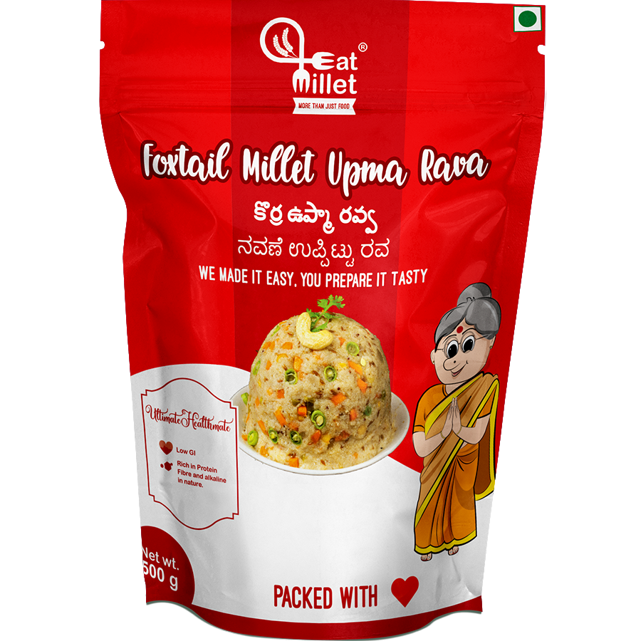 Picture of Eat Millet Foxtail Millet Upma Rava - 500 grams 