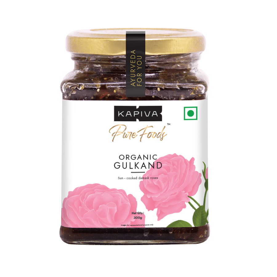 Picture of Kapiva Ayurveda Organic Gulkand - 300 gm