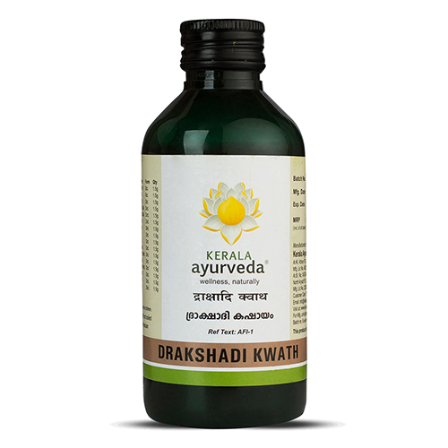Picture of Kerala Ayurveda Drakshadi Kwath - 200 ML