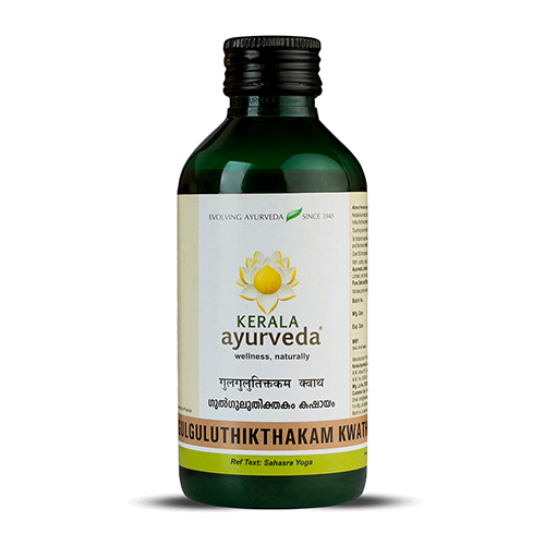 Picture of Kerala Ayurveda Gulguluthikthakam Kwath - 200 ML