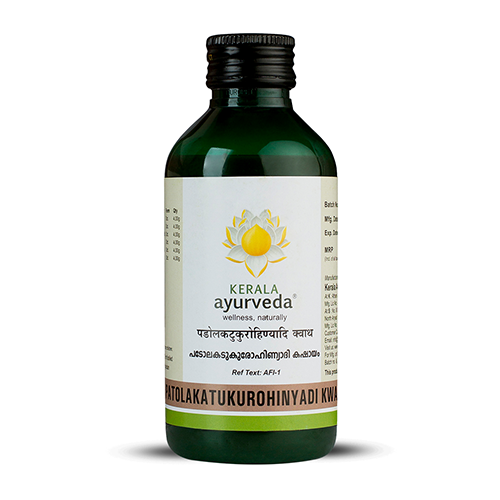 Picture of Kerala Ayurveda Patolakatukurohinyadi Kwath - 200 ML
