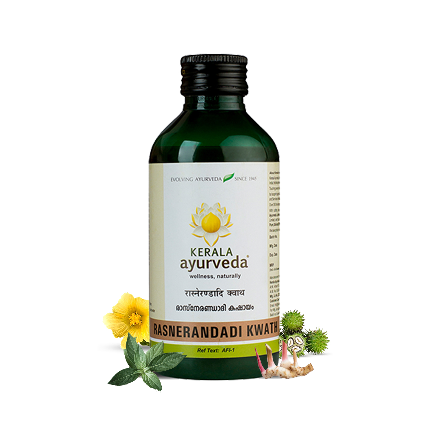 Picture of Kerala Ayurveda Rasnerandadi Kwath - 200 ML