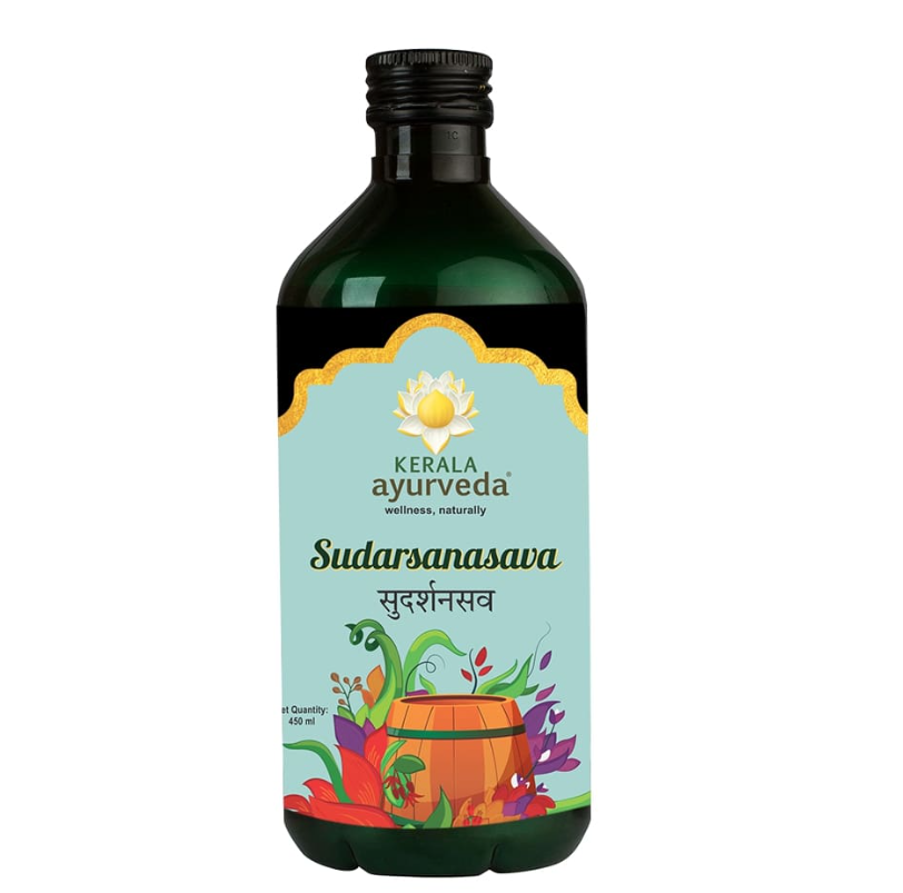 Picture of Kerala Ayurveda Sudarsanasava - 450 ML