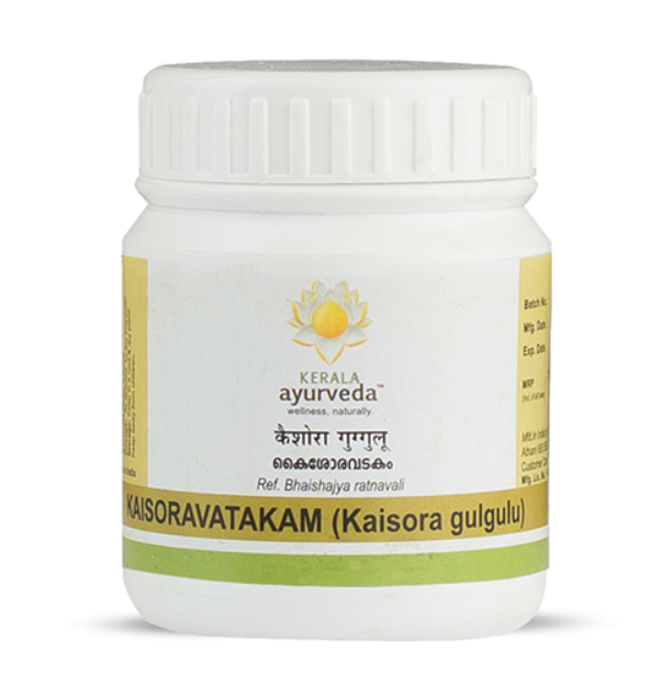 Picture of Kerala Ayurveda Kaisoragulgulu Gulika 50 Nos