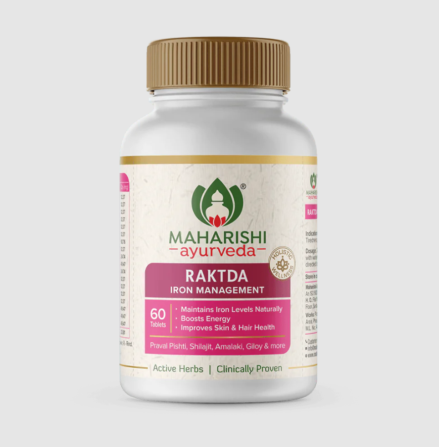 Picture of Maharishi Ayurveda Raktda Iron Management - 60 Tablets 