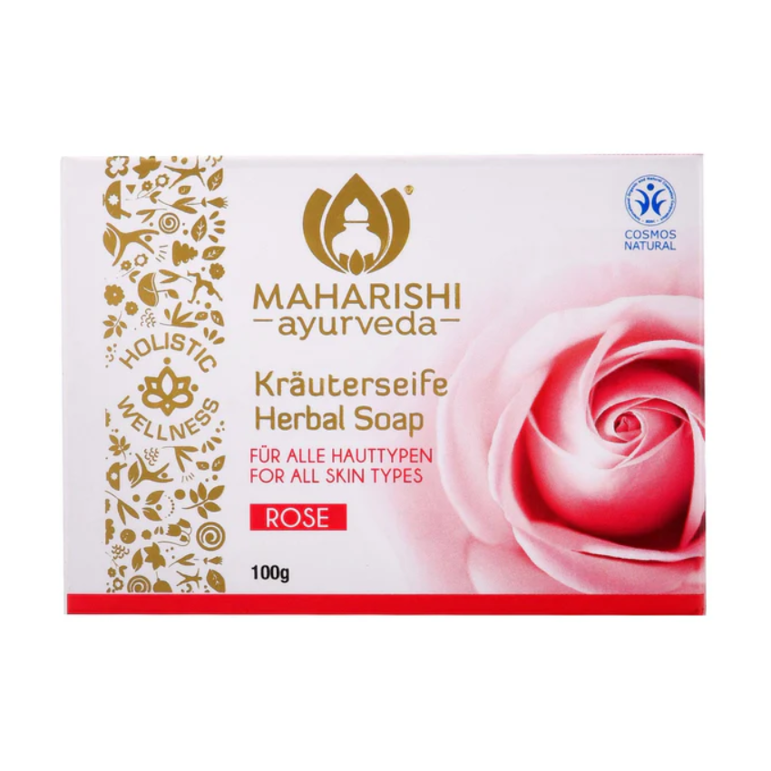 Picture of Maharishi Ayurveda Rose Herbal Soap - 100 GM