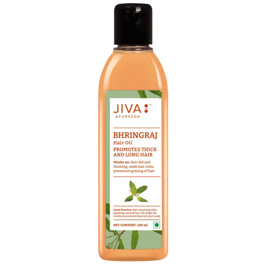 Picture of Jiva Ayurveda Bhringraj Hair Oil - 120 ML
