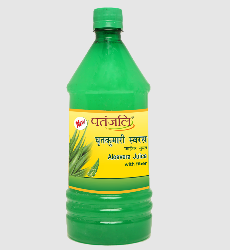 Picture of Patanjali Aloevera Juice with Fiber - 1000 ml - Pack of 1