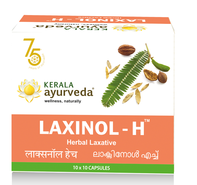Picture of Kerala Ayurveda Laxinol-H Capsule - 100 Nos