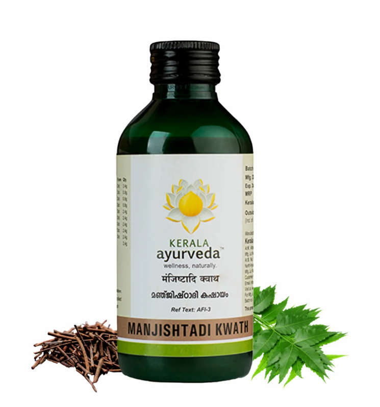 Picture of Kerala Ayurveda Manjishtadi Kwath - 200 ML