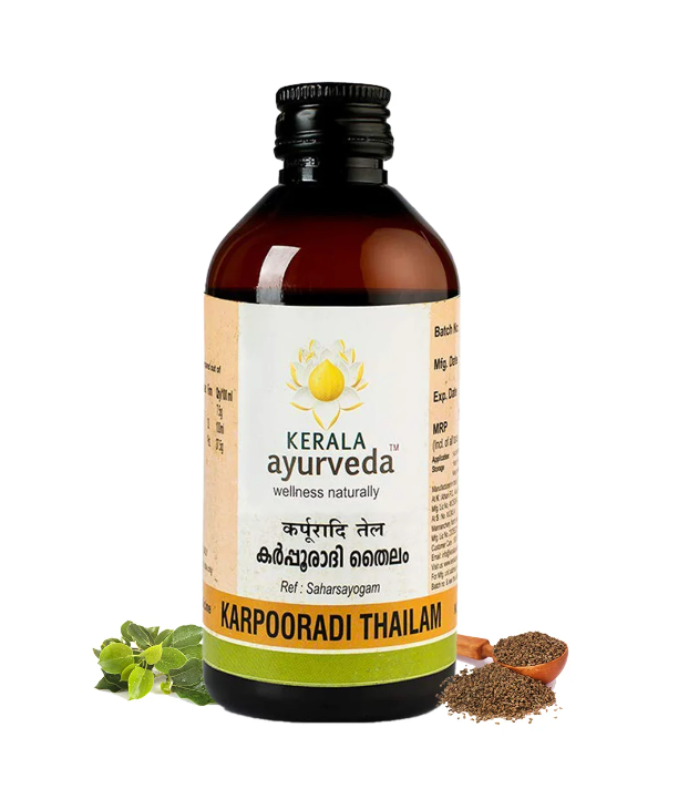 Picture of Kerala Ayurveda Karpooradi Thailam (Oil) - 200 ML