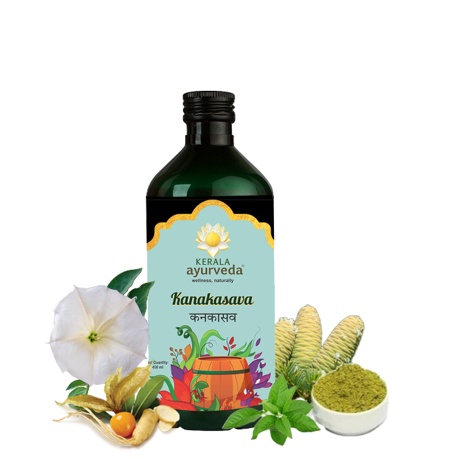 Picture of Kerala Ayurveda Kanakasava - 450 ML