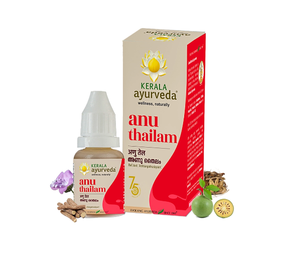 Picture of Kerala Ayurveda Anu Thailam (Oil) - 10 ML