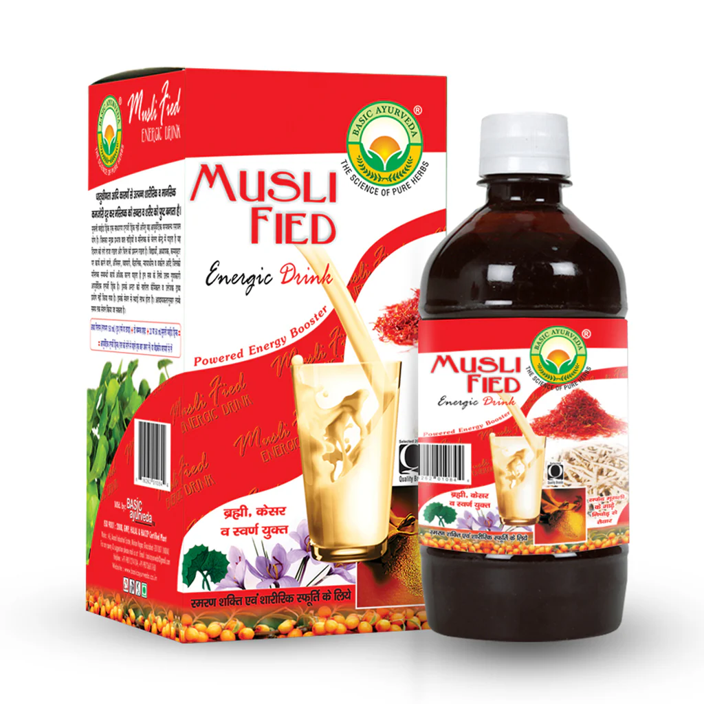 Picture of Basic Ayurveda Musli Fied Energic Drink - 500 ML