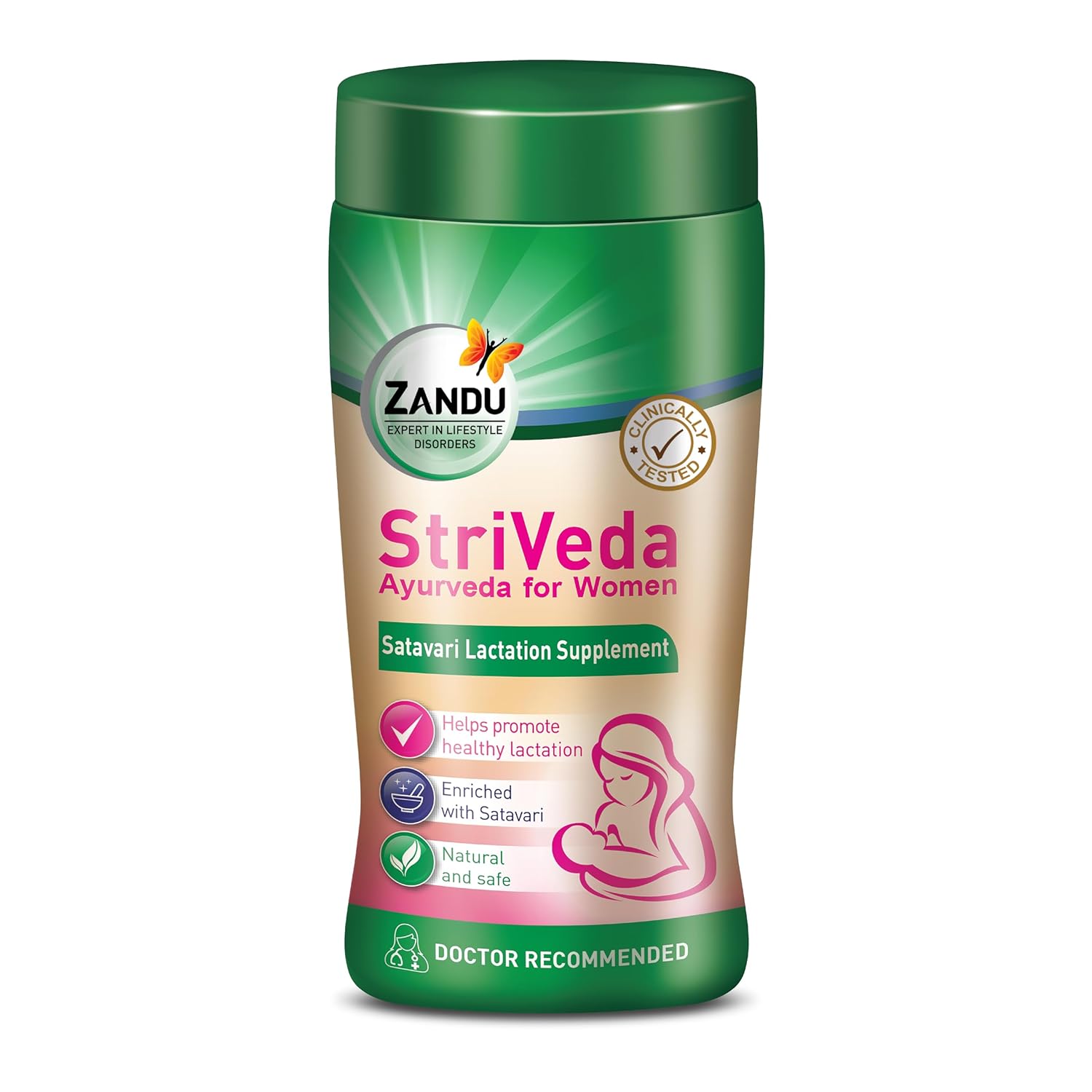 Picture of Zandu StriVeda Satavari Lactation Supplement - 210 gm - Pack of 1