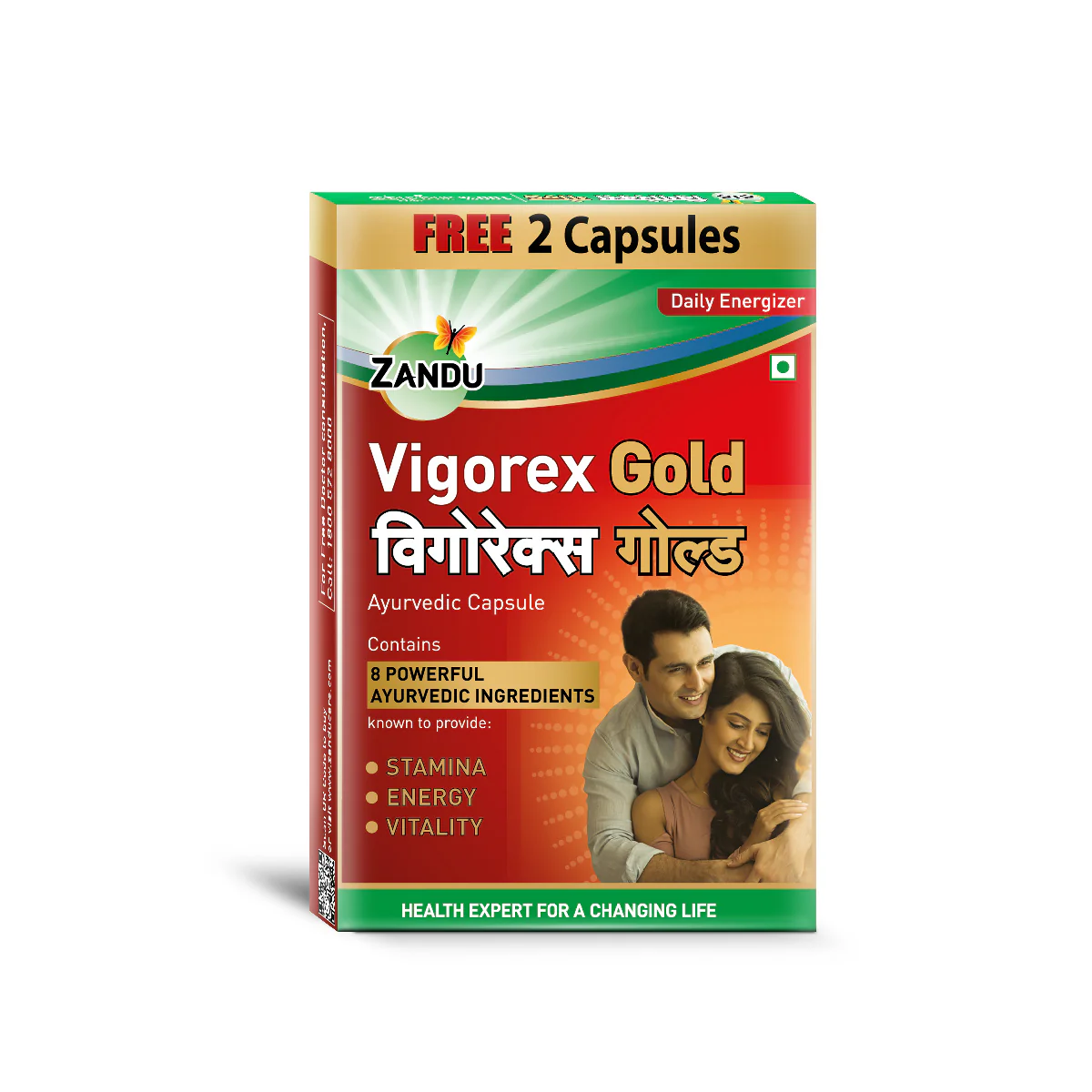 Picture of Zandu Vigorex Gold Daily Energizer - 20 capsules