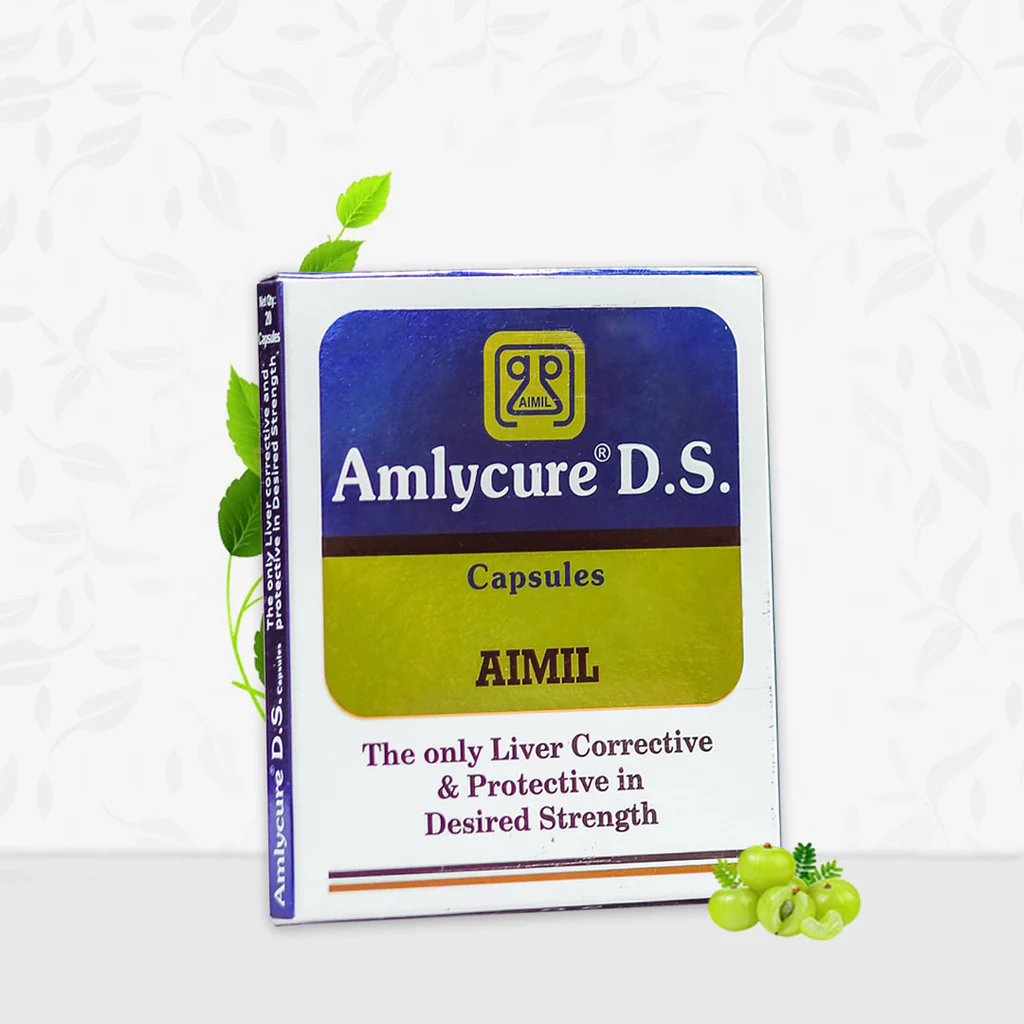 Picture of Aimil Ayurvedic Amlycure DS Capsules - 20 Caps