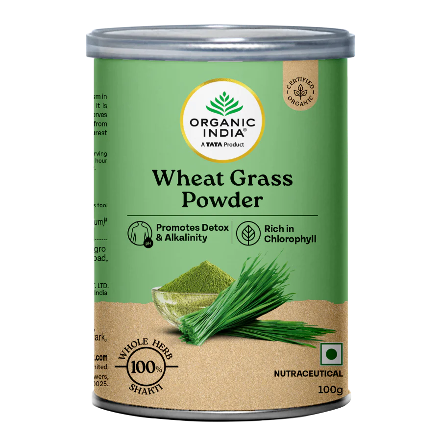 Picture of Organic India Wheat Grass Powder - 100 gm