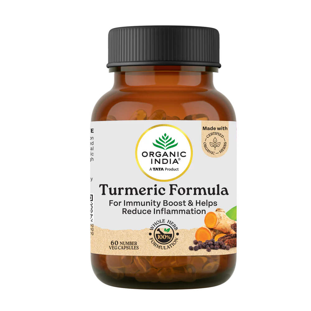 Picture of Organic India Turmeric Formula - 60 Capsules