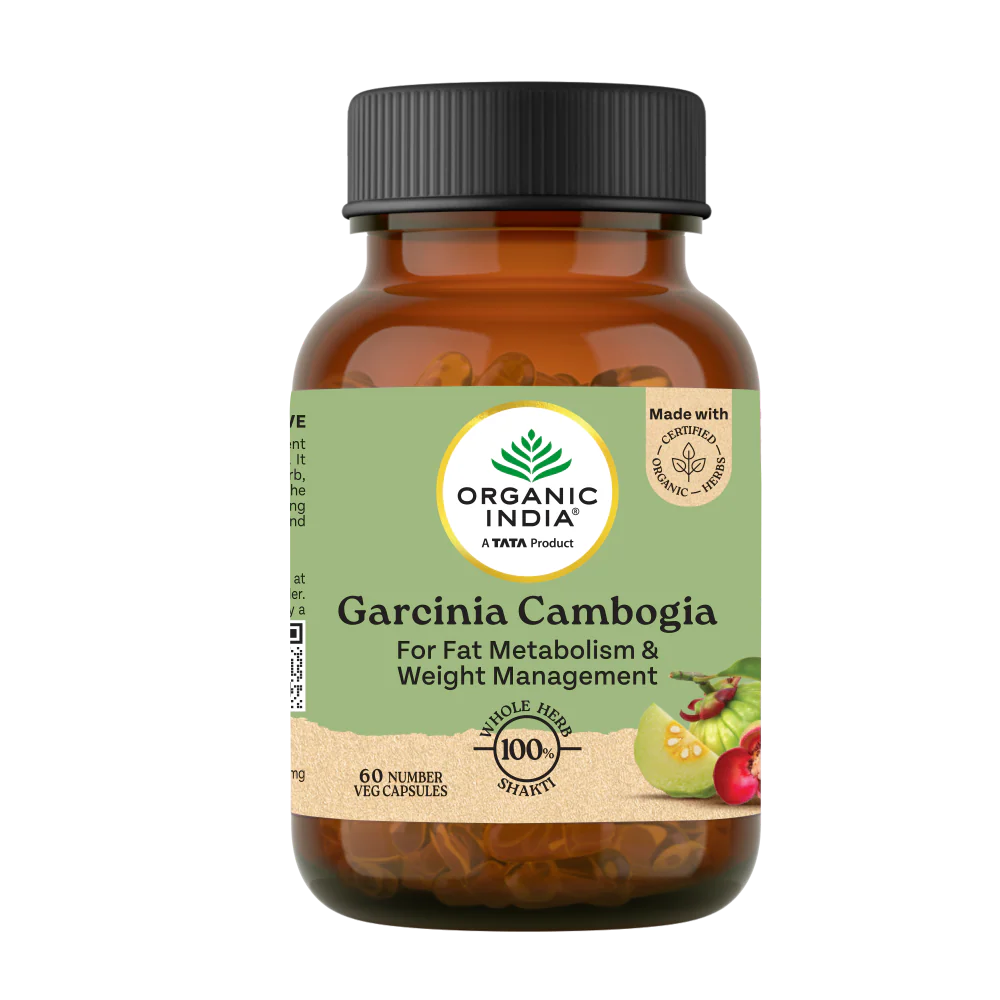 Picture of Organic India Garcinia Cambogia Capsules - 60 Caps