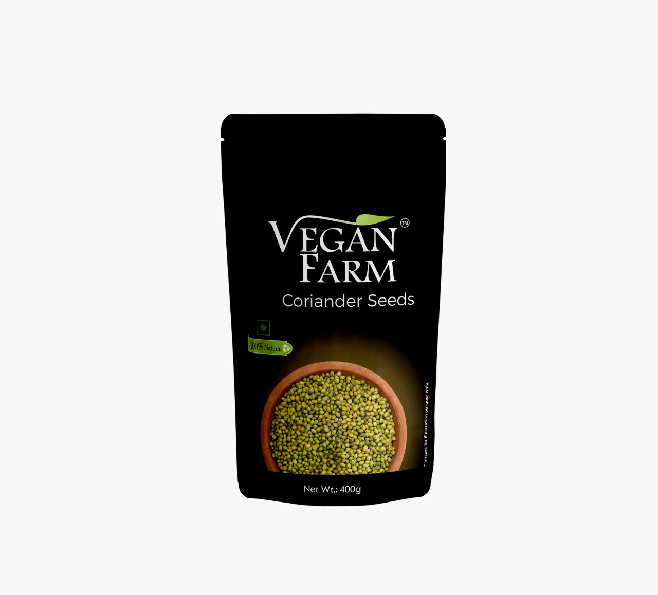 Picture of VeganFarm Coriander Seeds (400 GMS)