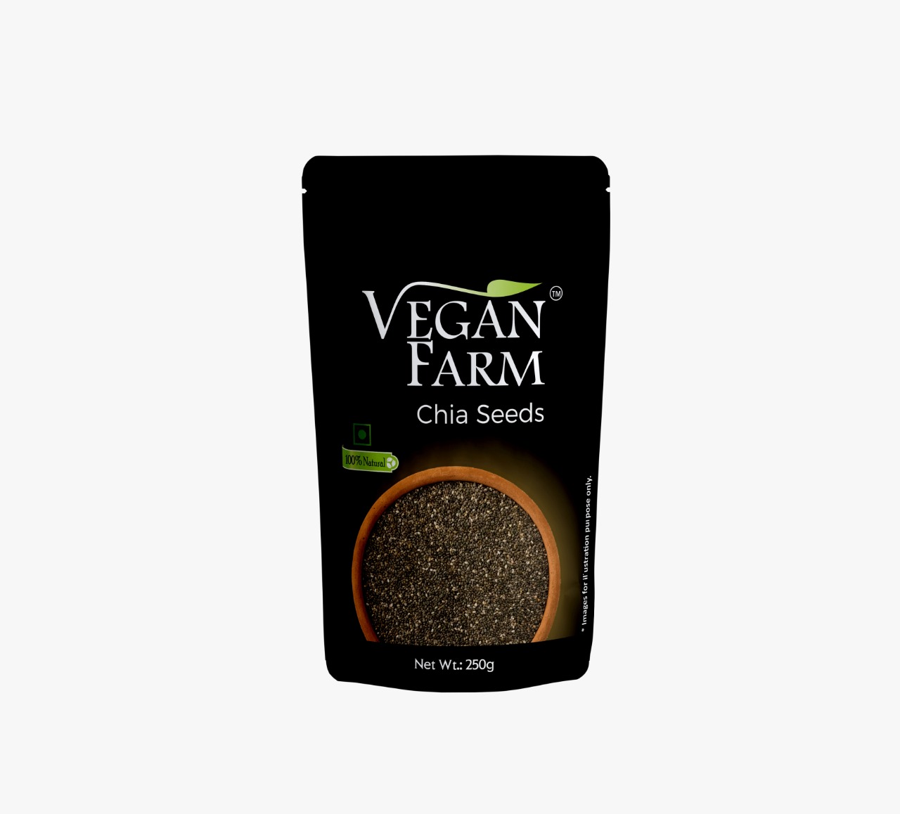 Picture of VeganFarm Chia Seeds (250 GMS)