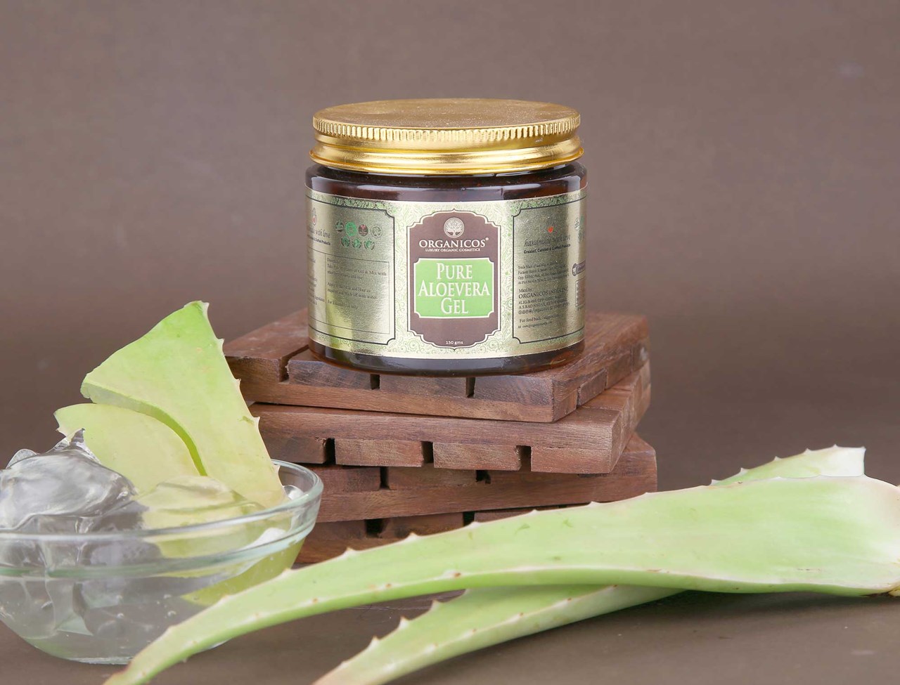 Picture of Organicos Aloevera Face Gel 150 gms