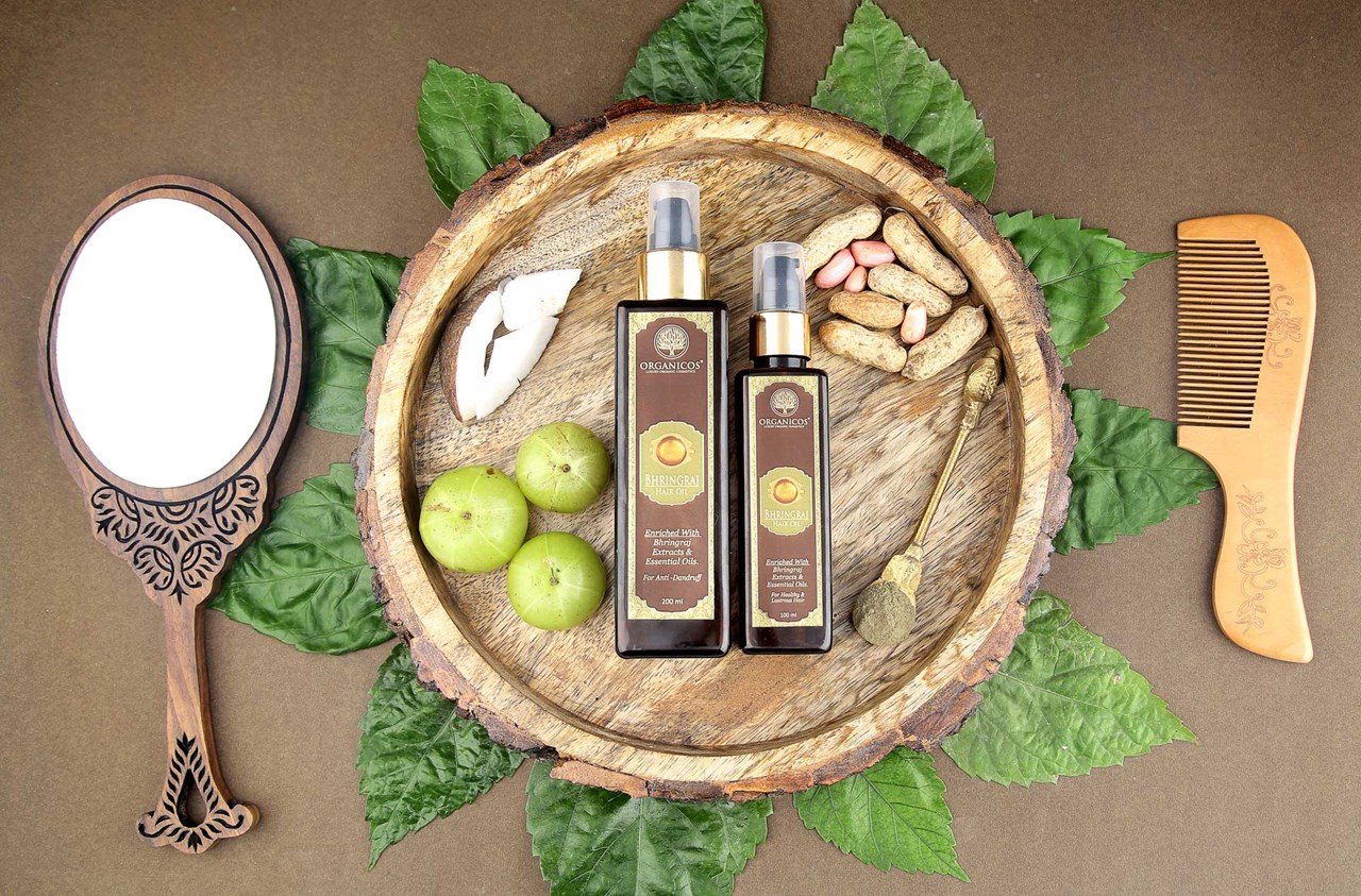 Picture of Organicos Bhringraj Hair Oil 200 ml