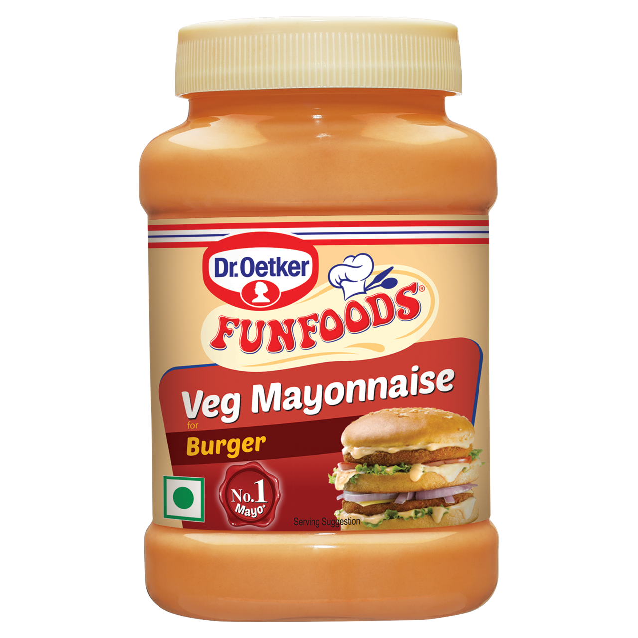 Picture of Dr. Oetker Veg Mayo Burger - 250 GM