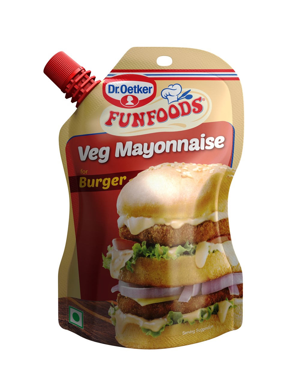 Picture of Dr. Oetker Veg Mayo Burger - 100 GM
